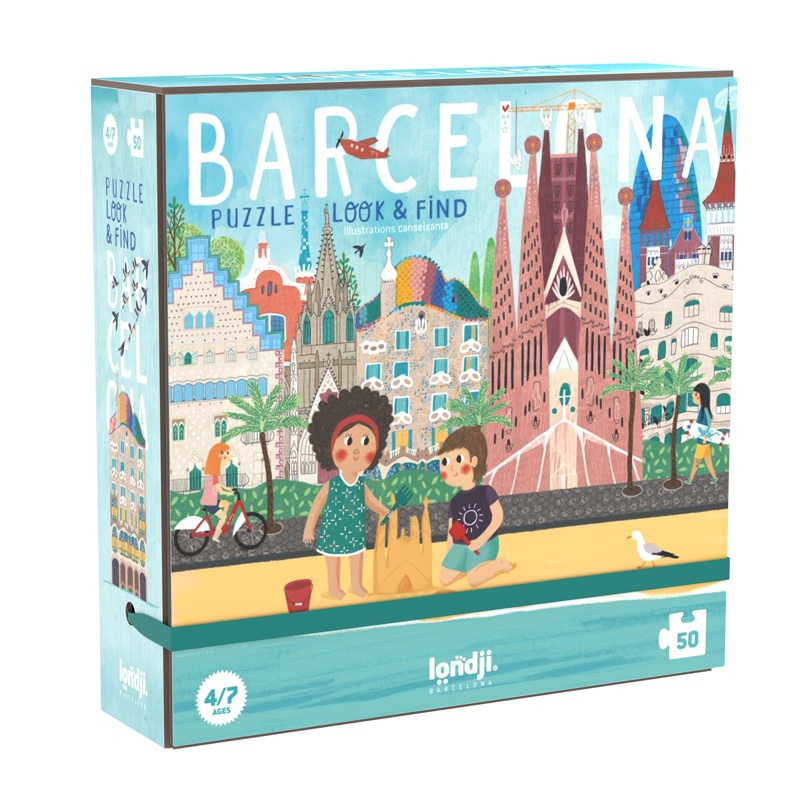 Puzzle Barcelona Sorra, Londji | Călătorie Educativă