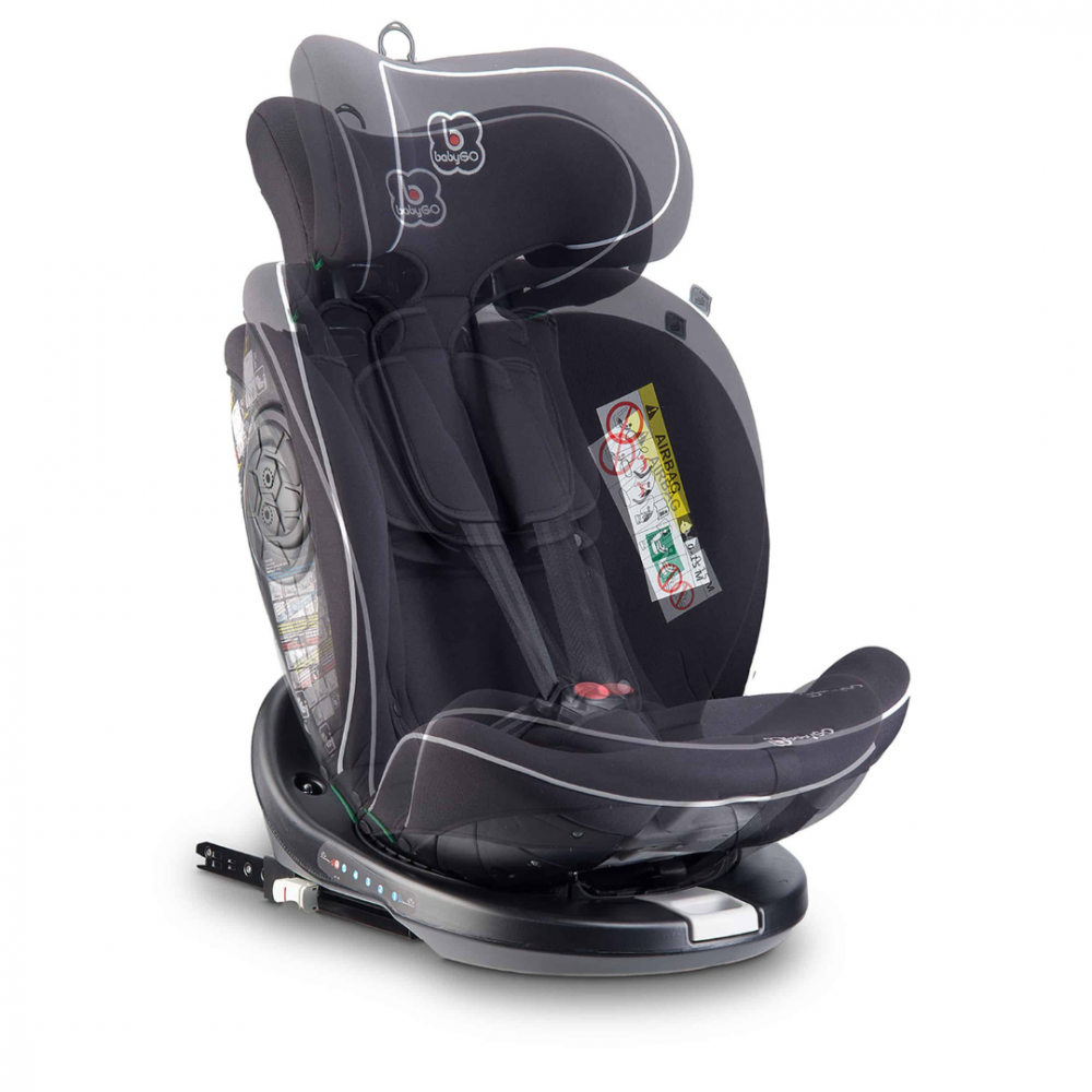 Scaun Auto BabyGo Nova2 R129 Negru 40-150cm - imagine 5
