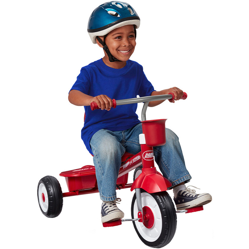 Tricicleta Radio Flyer 4 în 1, Roșu - imagine 4
