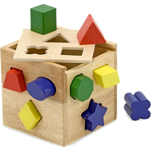 Cub Sortat Forme Melissa & Doug Educational