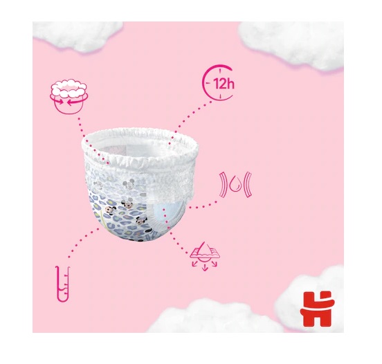 Scutece Huggies Virtual Girl 6-11 kg 88 buc - imagine 2