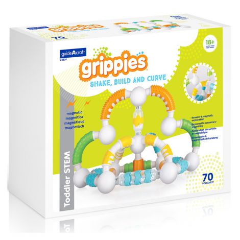 Grippies XXL Guidecraft Set Magnetic Senzorial 70P - imagine 6