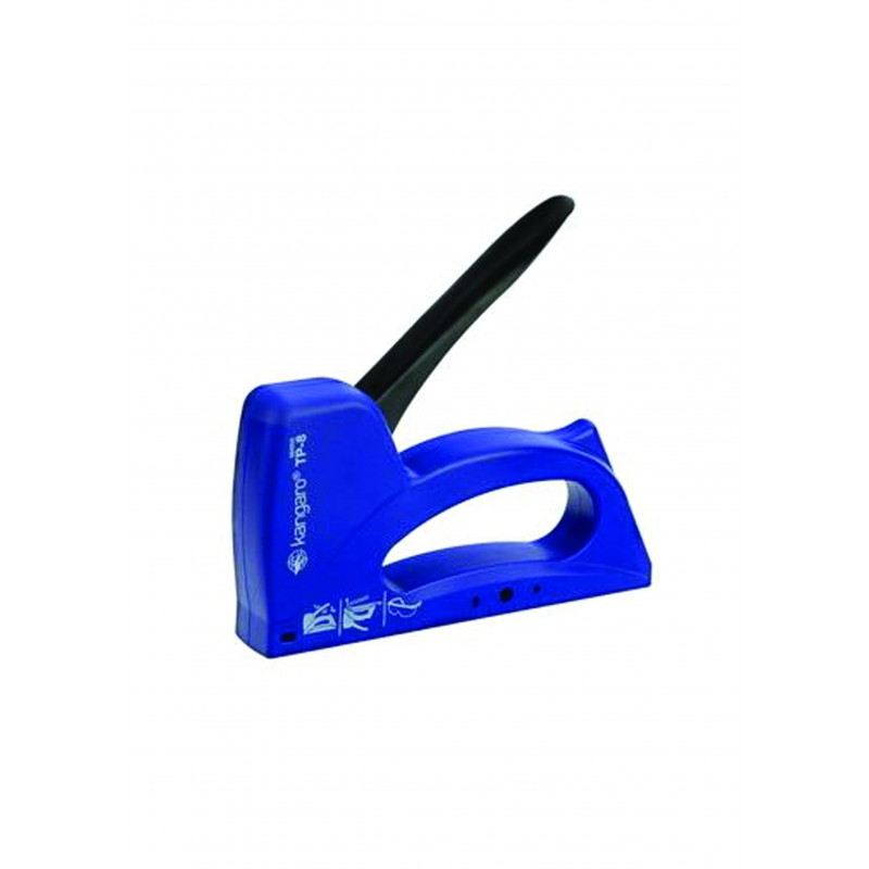 Capsator Tacker Kangaro TP8, Albastru, Ideal pentru Bricolaj