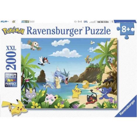 Puzzle Pokemon 200 Piese Ravensburger - imagine 2