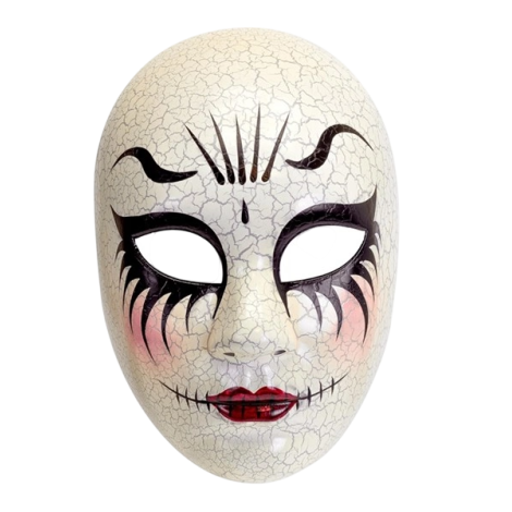 Masca Commedia Dell'Arte Dama Widmann - Elegantă