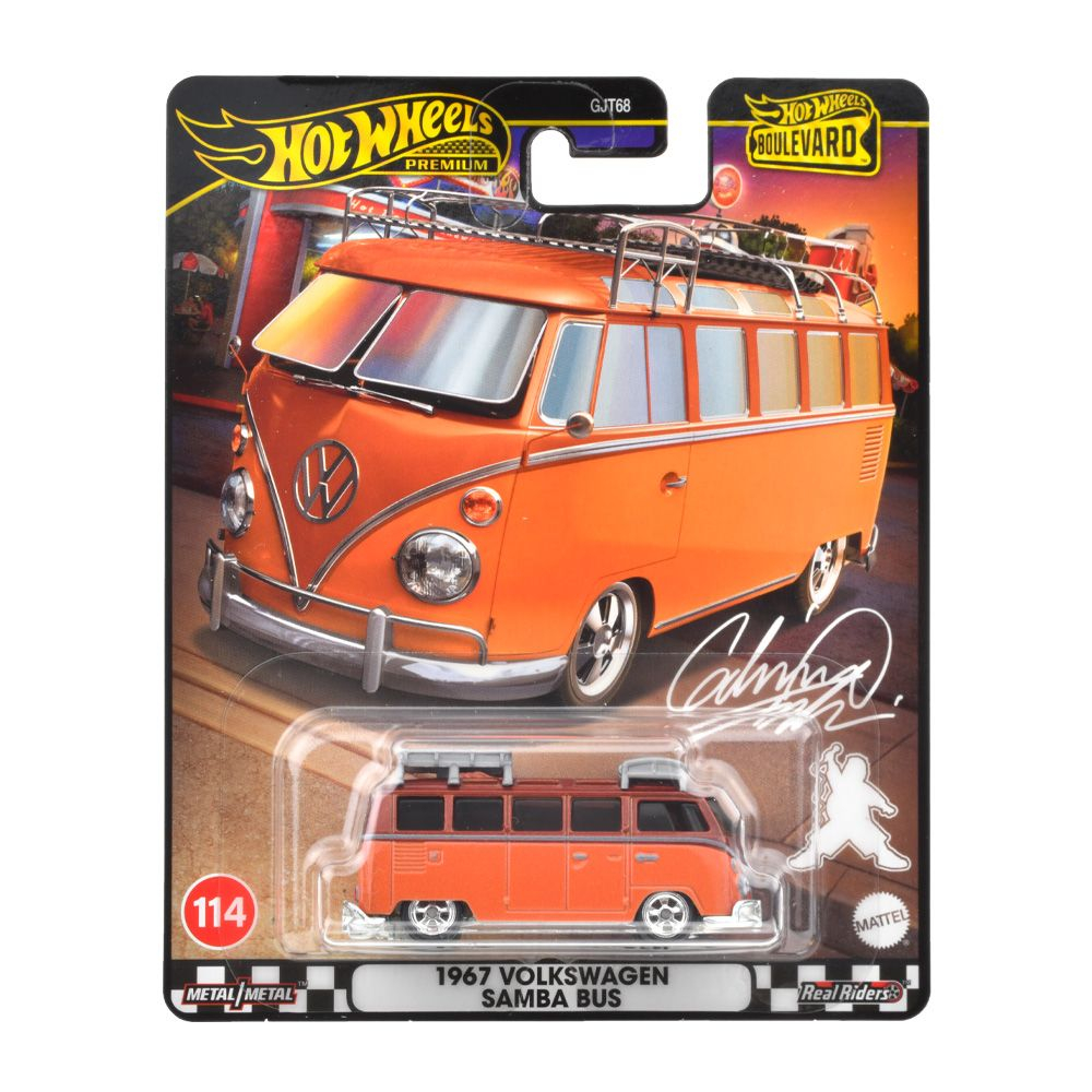 Hot Wheels Premium VW Samba Bus 1:64 Metal