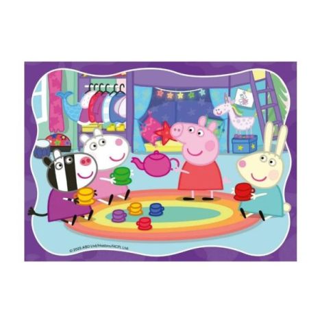 Ravensburger Puzzle Peppa Pig - 4 Educational Puzzles - imagine 2