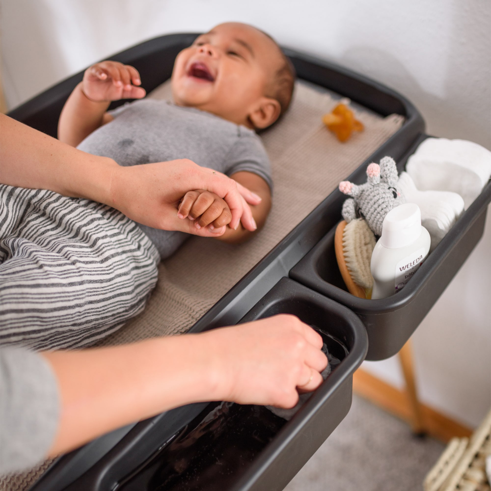 Masuta de schimbat BabyGo Change Me Black - imagine 2