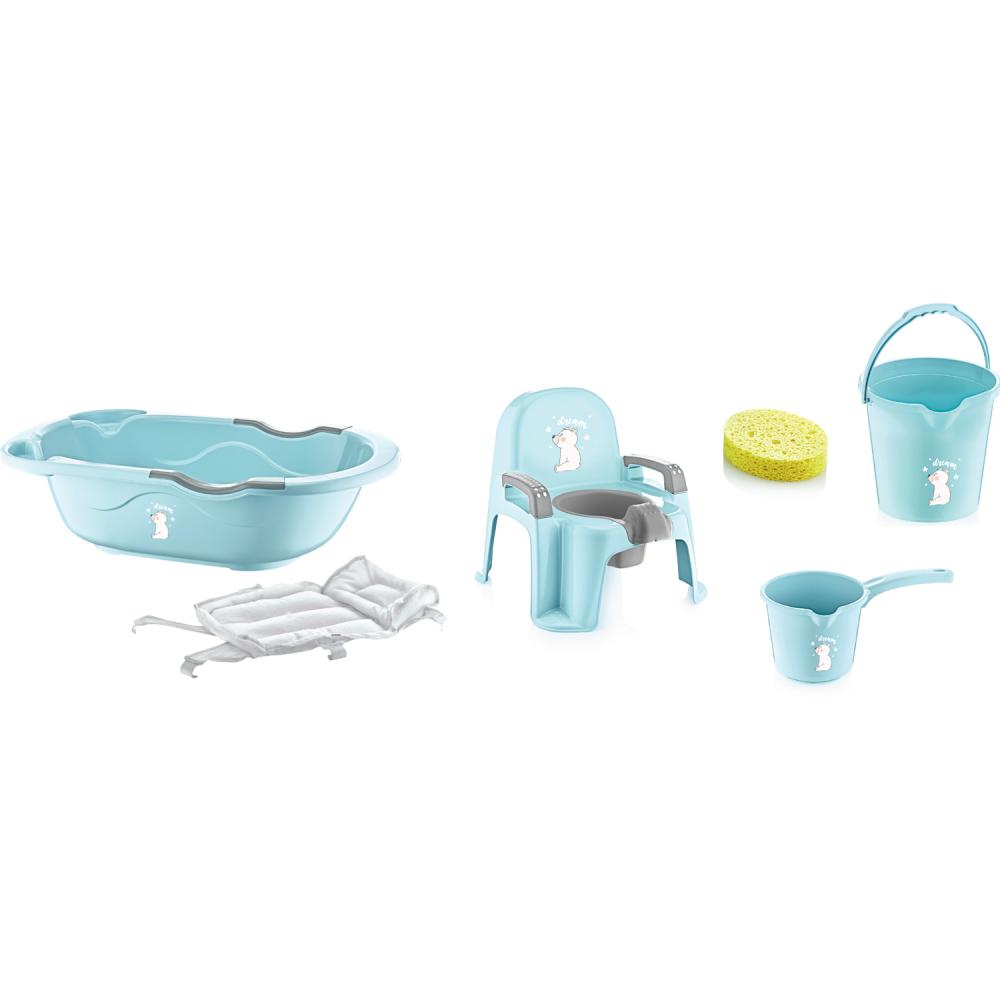 Set Baie BabyJem Bebe Lux 6 Piese