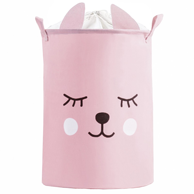 Cos Pliabil Sipo Pink Bear 43L Organizare - imagine 6