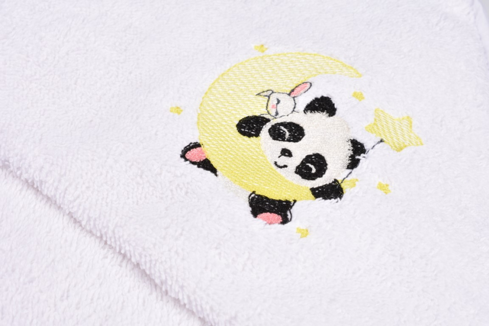 Prosop Panda Paturica Fermecata 75x75cm