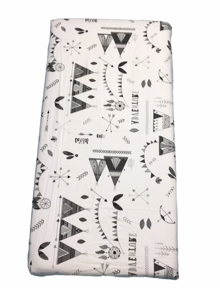 Cearsaf Bumbac Satinat Deseda 120x60 cm, Gri