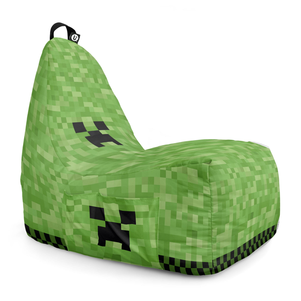 Fotoliu Puf XL Minecraft Creeper Updeco - imagine 6