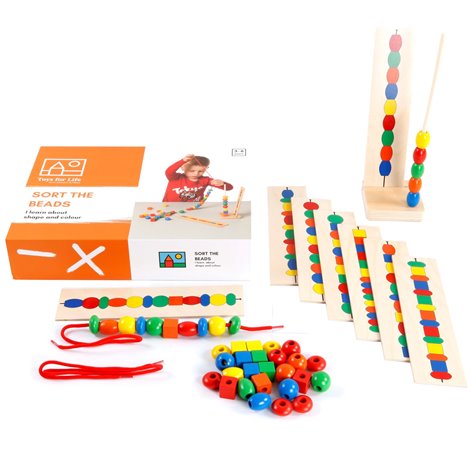 Joc Educativ Sorteaza Margelele Toys for Life