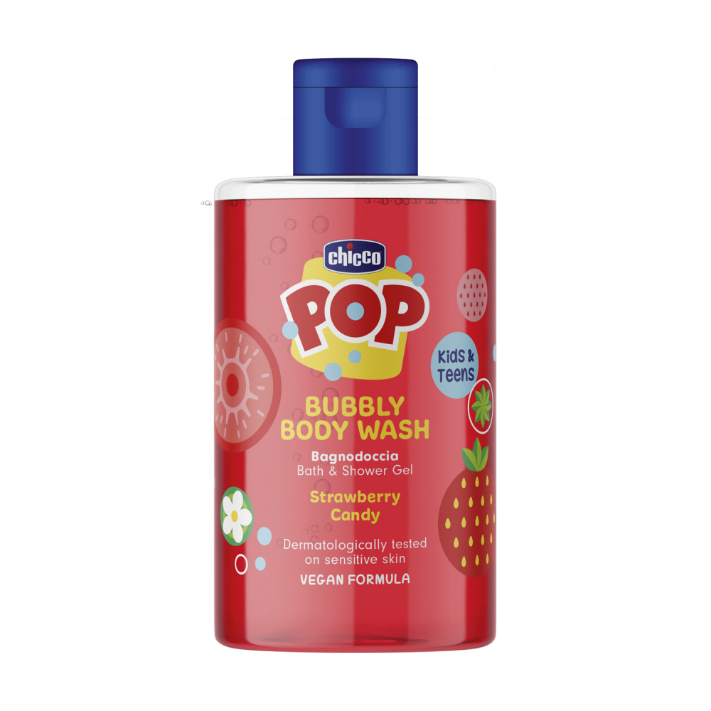 Gel de Dus Chicco POP Vegan pentru Copii 300ml - imagine 5