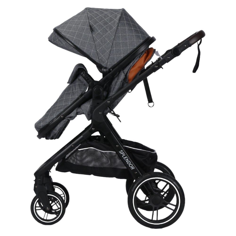 Novokids X1000 Carucior 2in1 Gri Reversibil - imagine 3