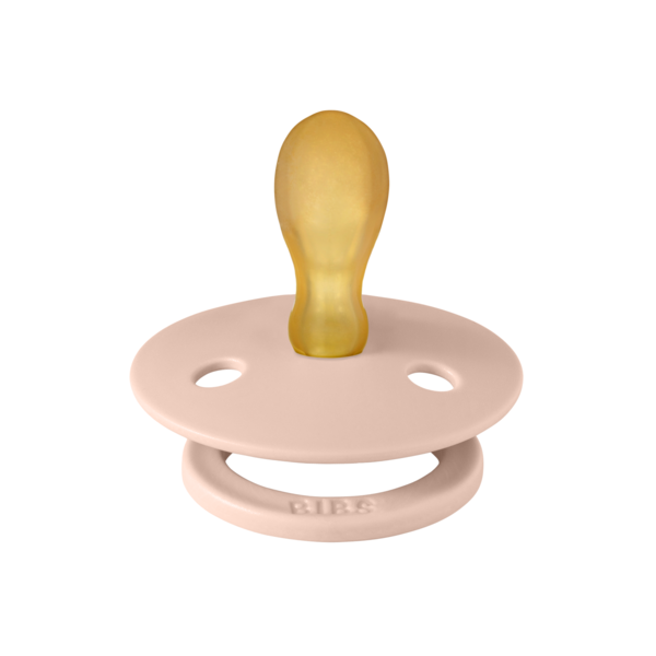 Suzetă Bibs Colour Latex, Simetrică, 6 Luni+, Blush