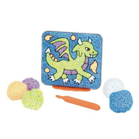 Set Coloram cu Spuma Modelatoare Dragon Educational Insights - imagine 3