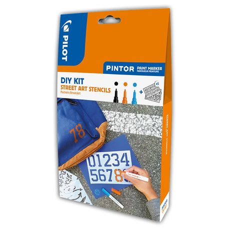 Set Markere Pilot Pintor DIY Street Art, 3 Culori