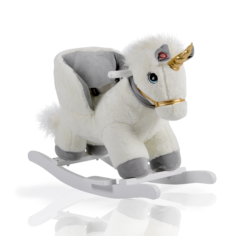 Balansoar Moni Unicorn Moon, cu sunete, pentru copii
