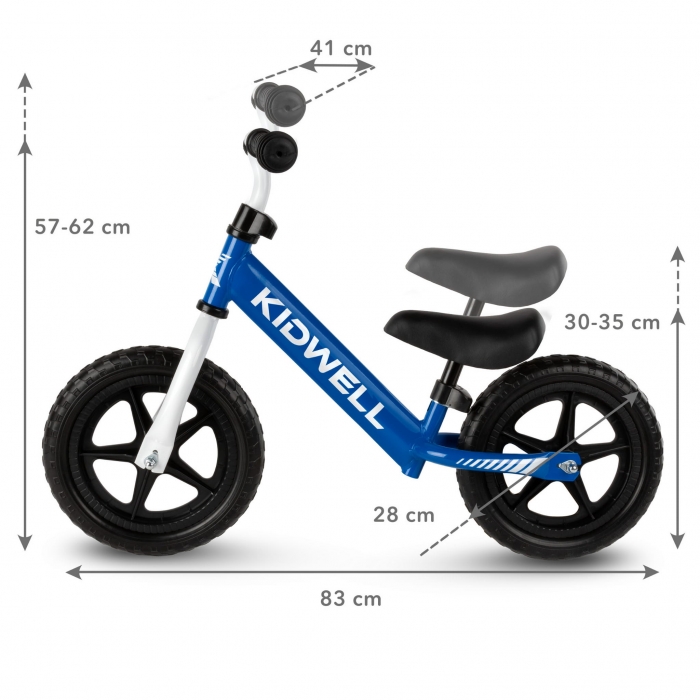 Kidwell Rebel Sky - Bicicleta echilibru pentru copii - imagine 5