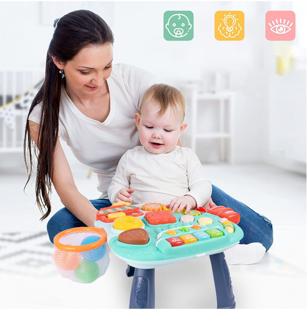 Antepremergator 4in1 Malplay cu Pian si Activitati - imagine 11