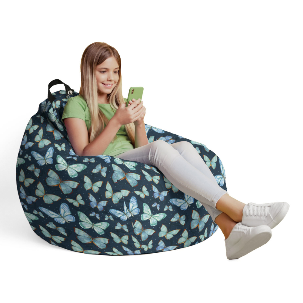Husa Bean Bag Para L, Fluturi Updeco - imagine 4