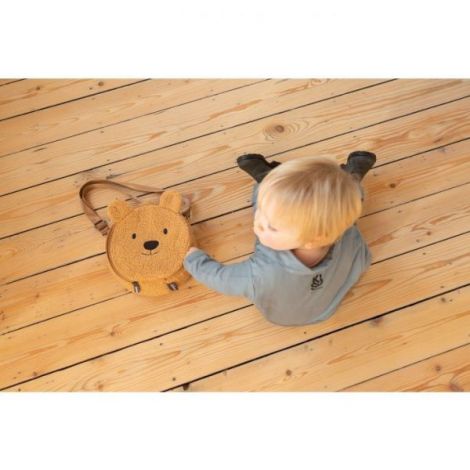 Geanta Childhome Teddy Bag Bej | Pratică pentru copii - imagine 8