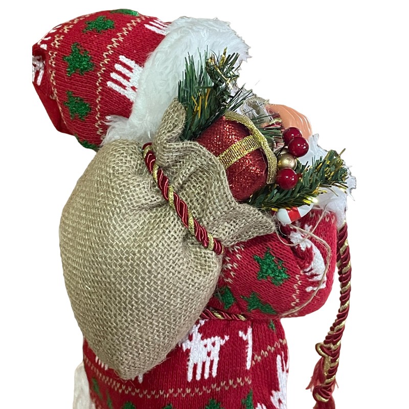 Mos Craciun Procart 45cm Figurina Reni - imagine 9