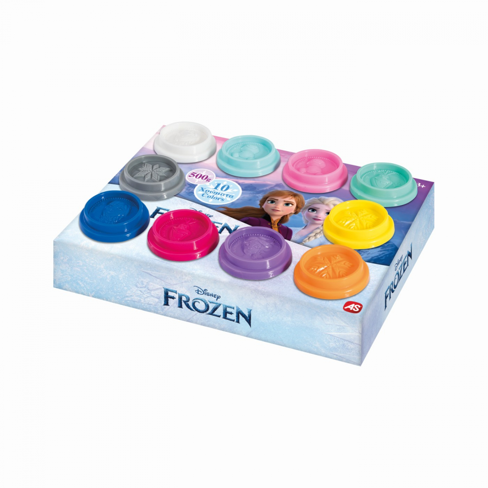Set 10 Borcanase Plastilina Frozen As