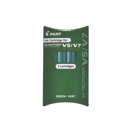Rezerve Pilot V5 V7 Verde - 3 Bucăți