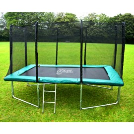 Set Trambulina Ookee Jump 305 cm, Plasa Protectie - imagine 2