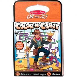 Carnet Colorat Călătorie Melissa & Doug, 72 Pagini