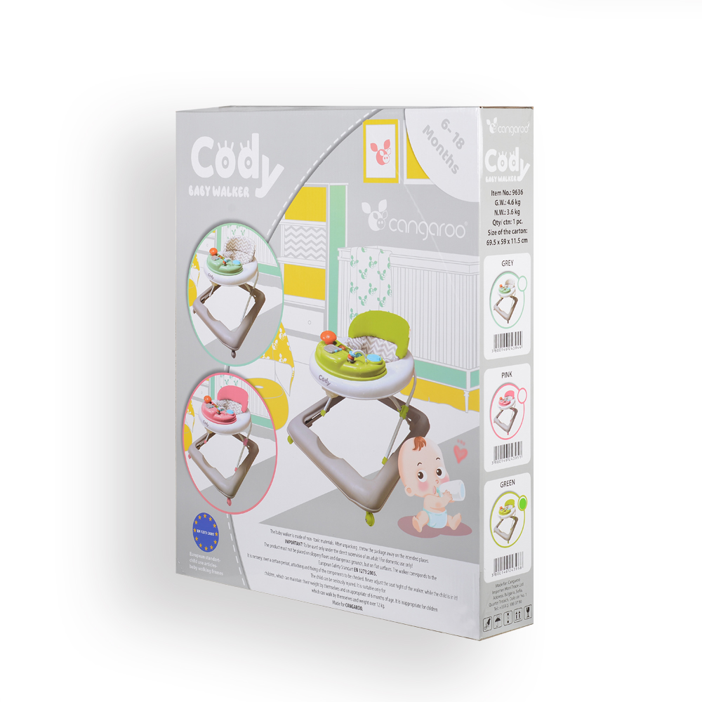 Premergator Cangaroo Cody Green Pliabil si Reglabil - imagine 3