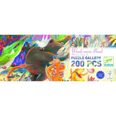 Puzzle Djeco Trupa Muzicală, 200 piese - imagine 4