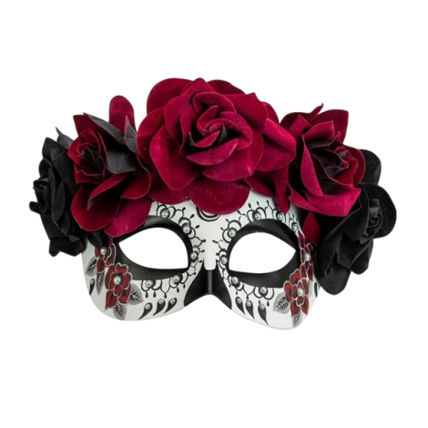 Masca Dia de Los Muertos Rosie Widmann