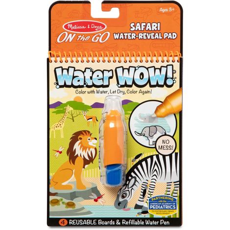 Melissa & Doug Carnet Colorat Apa Safari