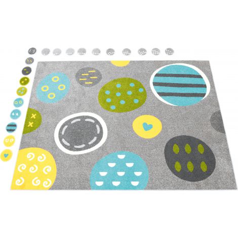 Covor educativ 3x4m Moje Bambino multicolor