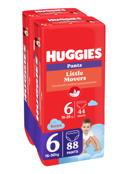 Huggies Pants Mega Pack 88 buc - Economie maximă - imagine 6