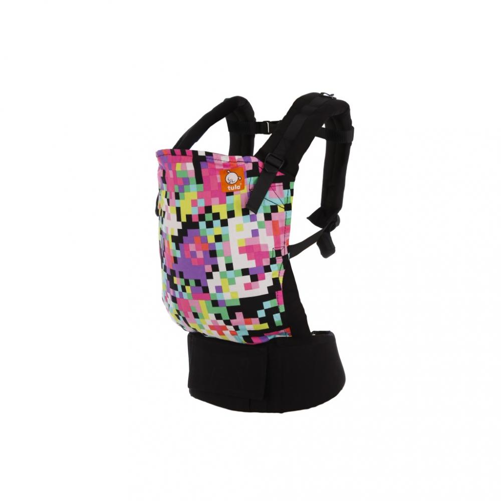 Marsupiu Tula Toddler Canvas Pixelated | Ergonomic