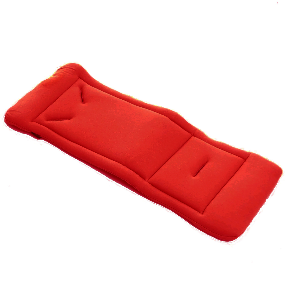 Saltea Carucior BabyJem Cushion Red, Spuma - imagine 3