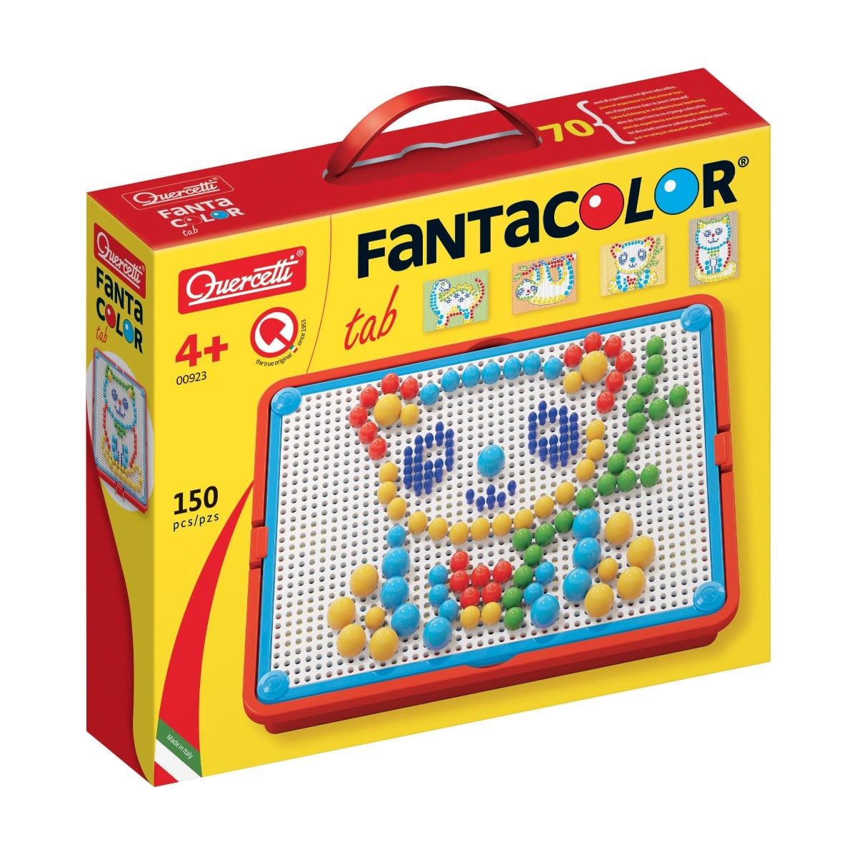 Quercetti Fantacolor 100 piese - Joc creativ mozaic