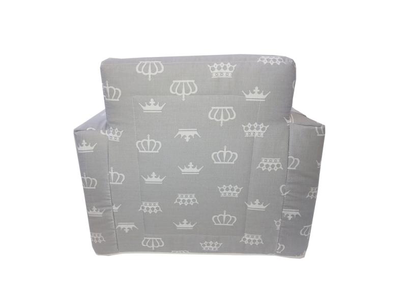 Fotoliu MyKids Coronite Gri, Detasabil