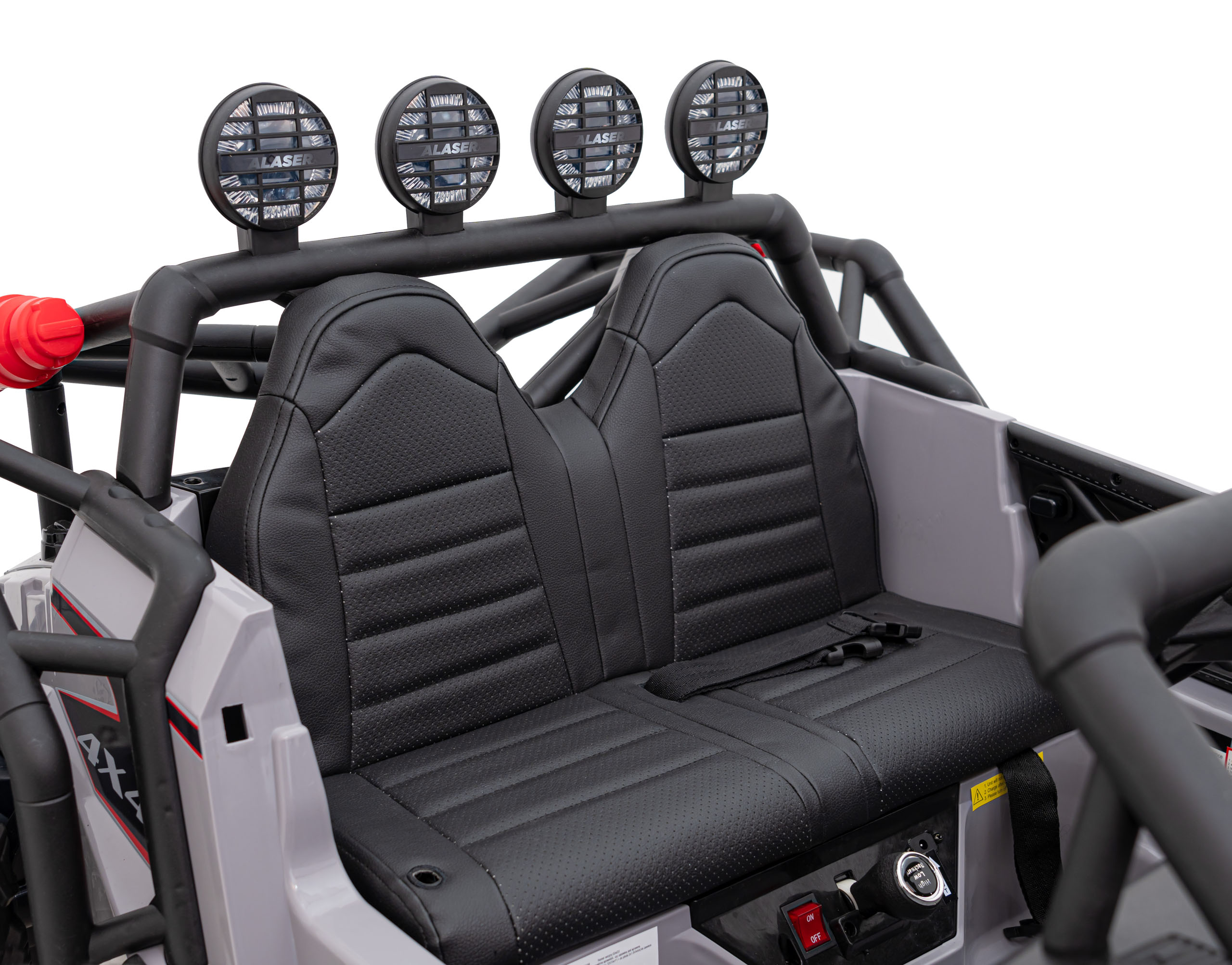 UTV Electric 24V 2 Locuri Buggy Racing Gri - imagine 6