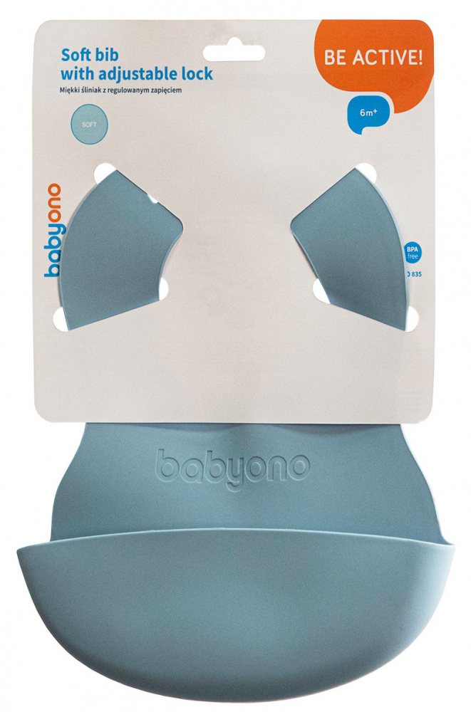 Bavetica Cauciuc Baby Ono Blue Sky | 25RON - imagine 2