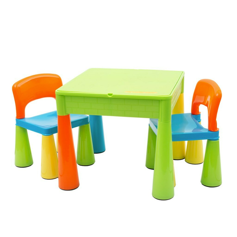 Set masă și scaune New Baby cu suprafață Lego - imagine 6