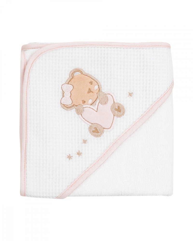 Prosop cu gluga Kikkaboo Dream Big Pink - imagine 2