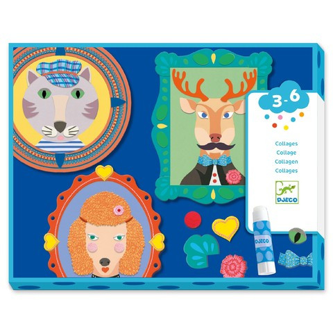 Set Portrete Familie Djeco - Dezvoltă Creativitatea