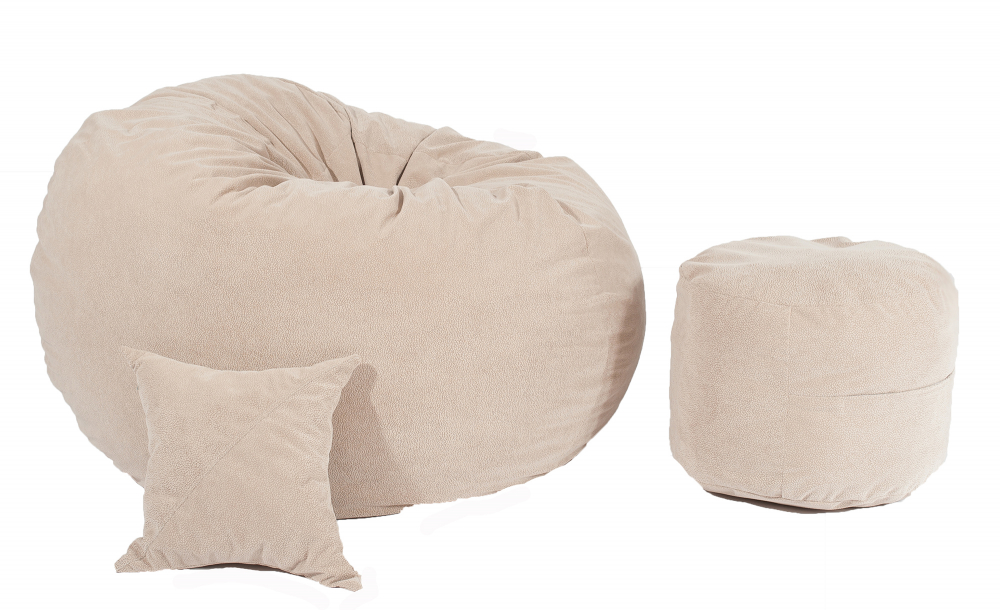 Set Puf King Size Beige | Pufrelax Confort - imagine 6