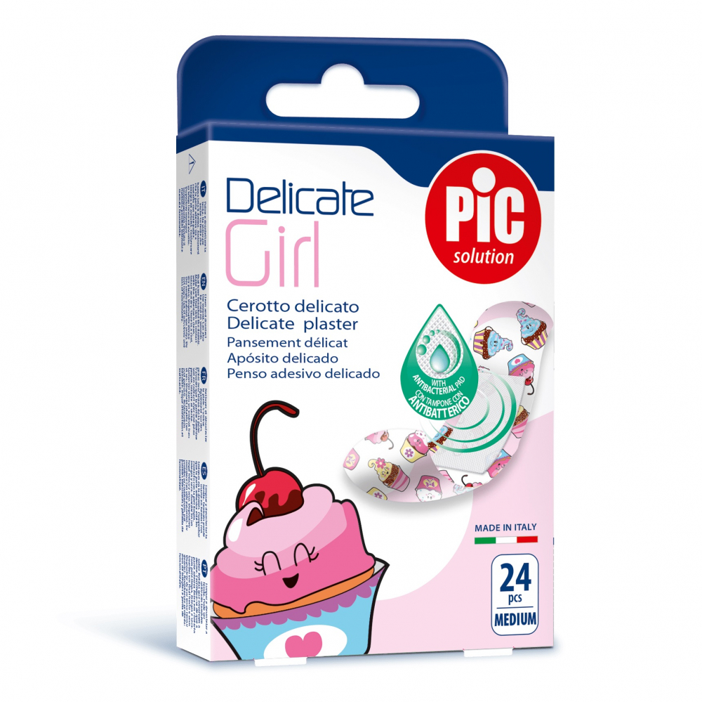 Plasturi Piele Sensibilă Pic Solution Delicate Girl
